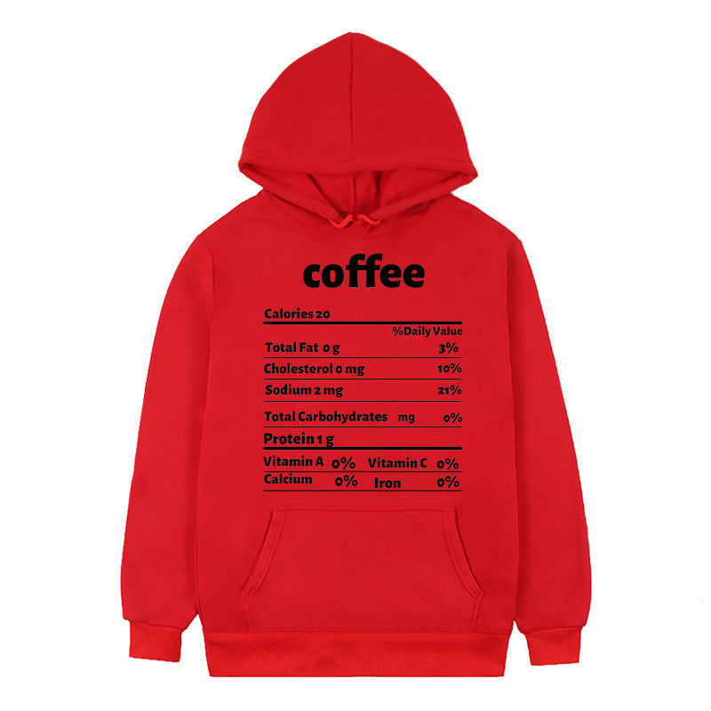 Damen Kapuzenpullover mit Nährwertdesign Eveloria