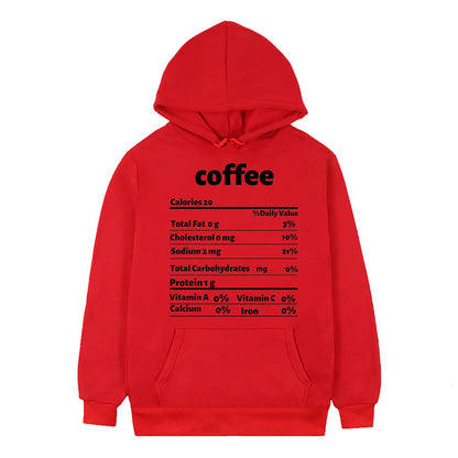 Damen Kapuzenpullover mit Nährwertdesign Eveloria