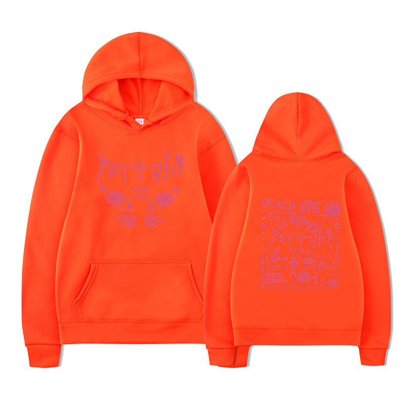 Damen Kapuzenpullover Bequem Kreatives Motiv Eveloria
