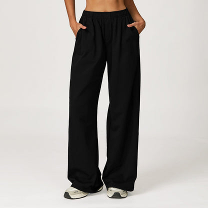 Damen Freizeithose Elastischer Bund Locker Passform Eveloria