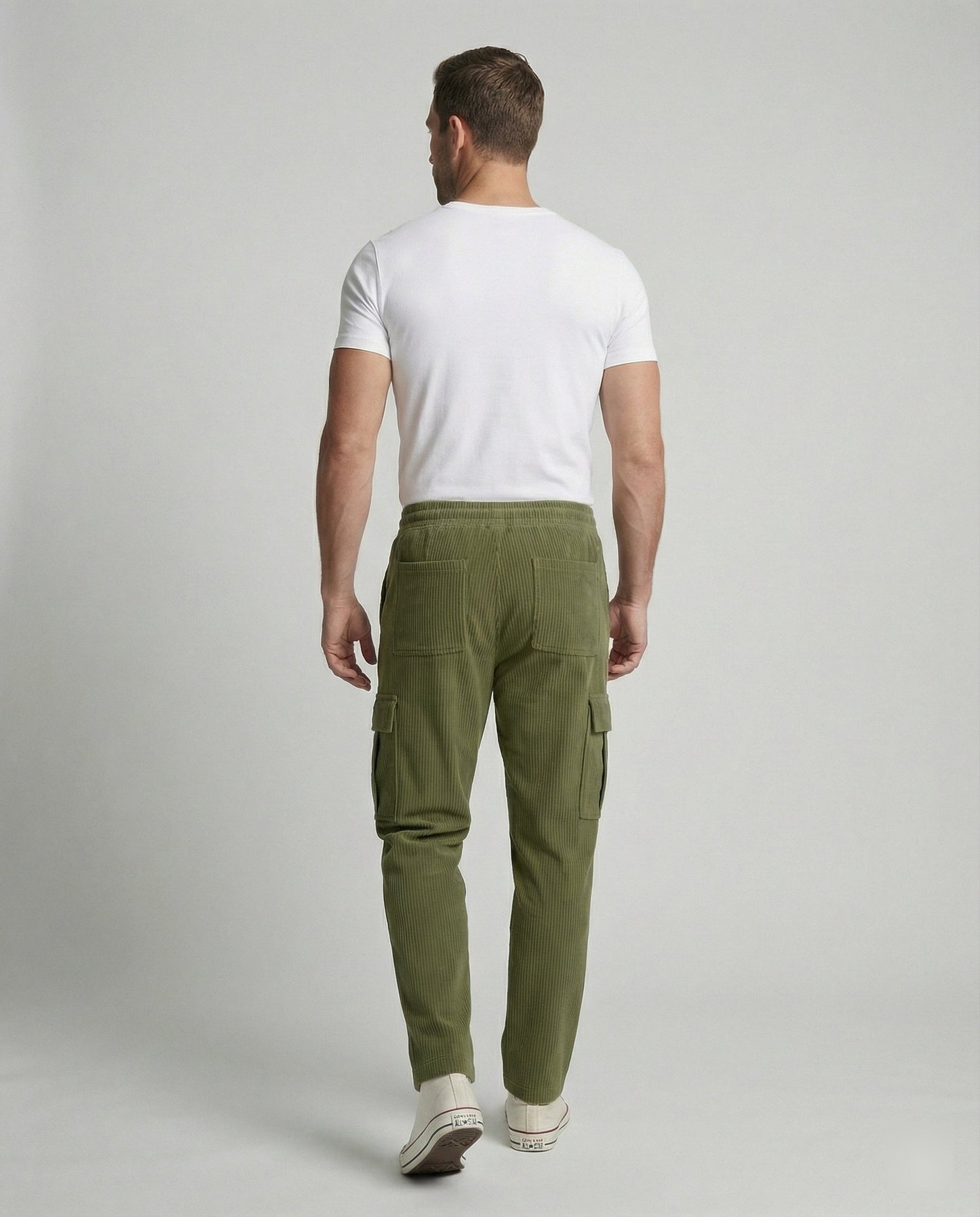 Herren Cargo-Hose Elastischer Bund