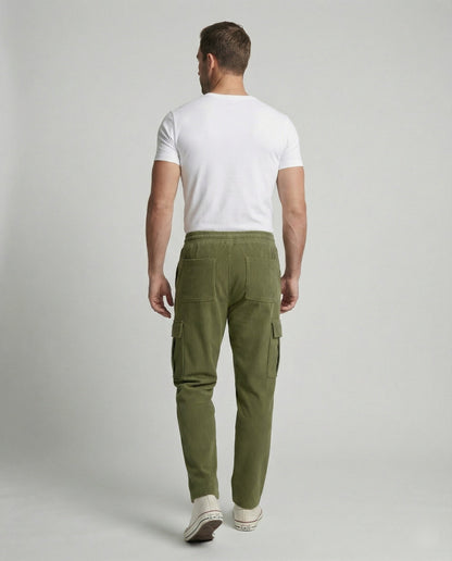 Herren Cargo-Hose Elastischer Bund