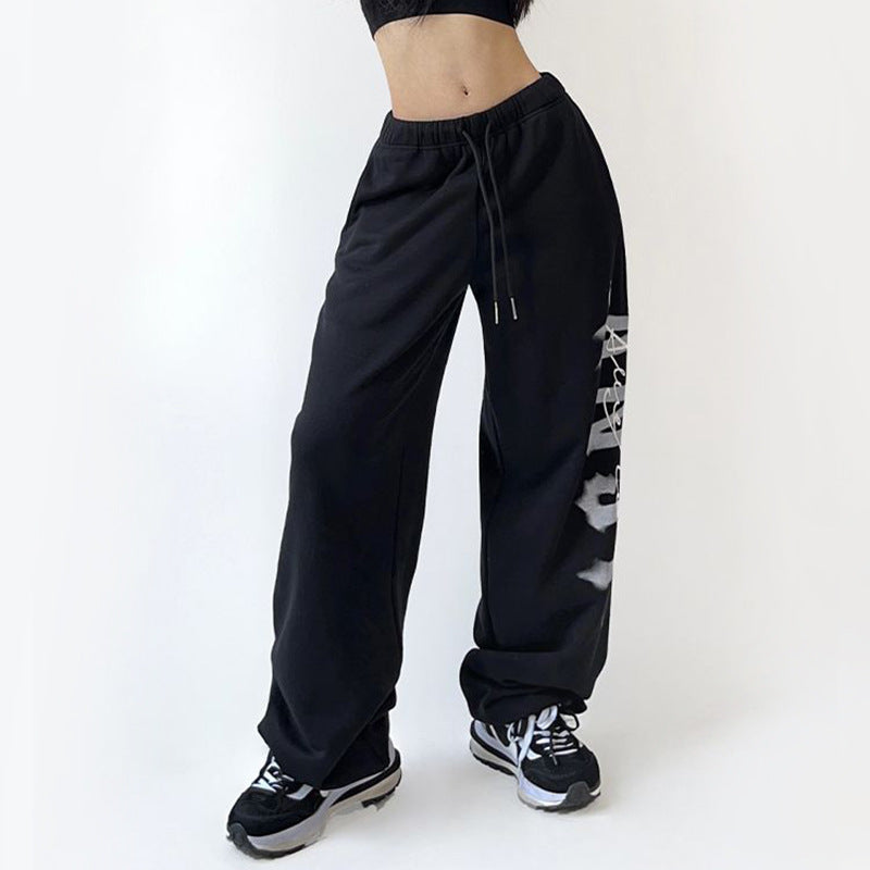 Damen Freizeithose mit Schriftzug
