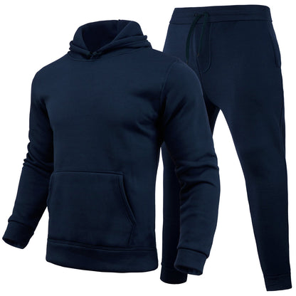 Damen Sportliches Hoodie- und Jogginghose-Set Baumwollmix Eveloria