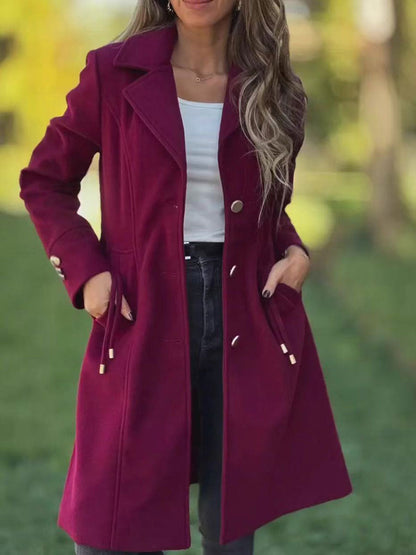 Damen Übergangsjacke Italienischer Schnitt Elegantes Design