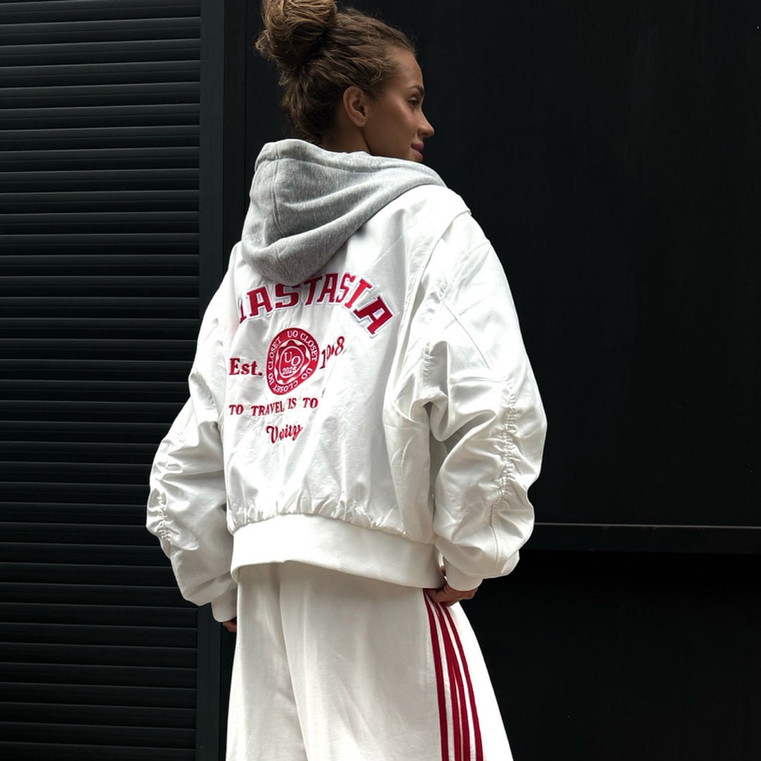 Damen Oversized Freizeitjacke Eveloria