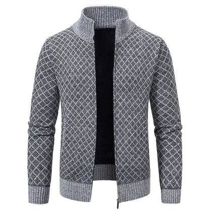 Herren Strickblazer Strukturiertes Muster Eveloria