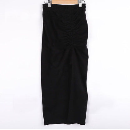 Damen Midirock Raffung Eveloria Elegantes Design