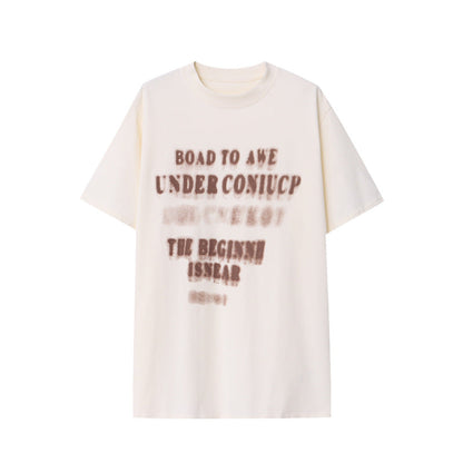 Damen Oversized T-Shirt mit Grafikdruck und Lässigem Schnitt