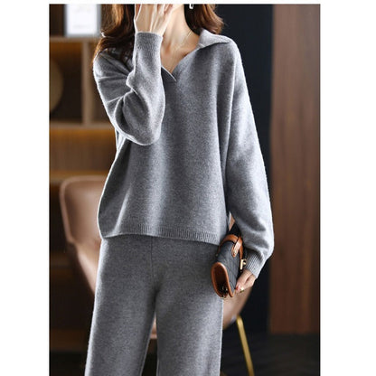 Damen Pullover Leichter Stehkragen Lässiger Schnitt Eveloria