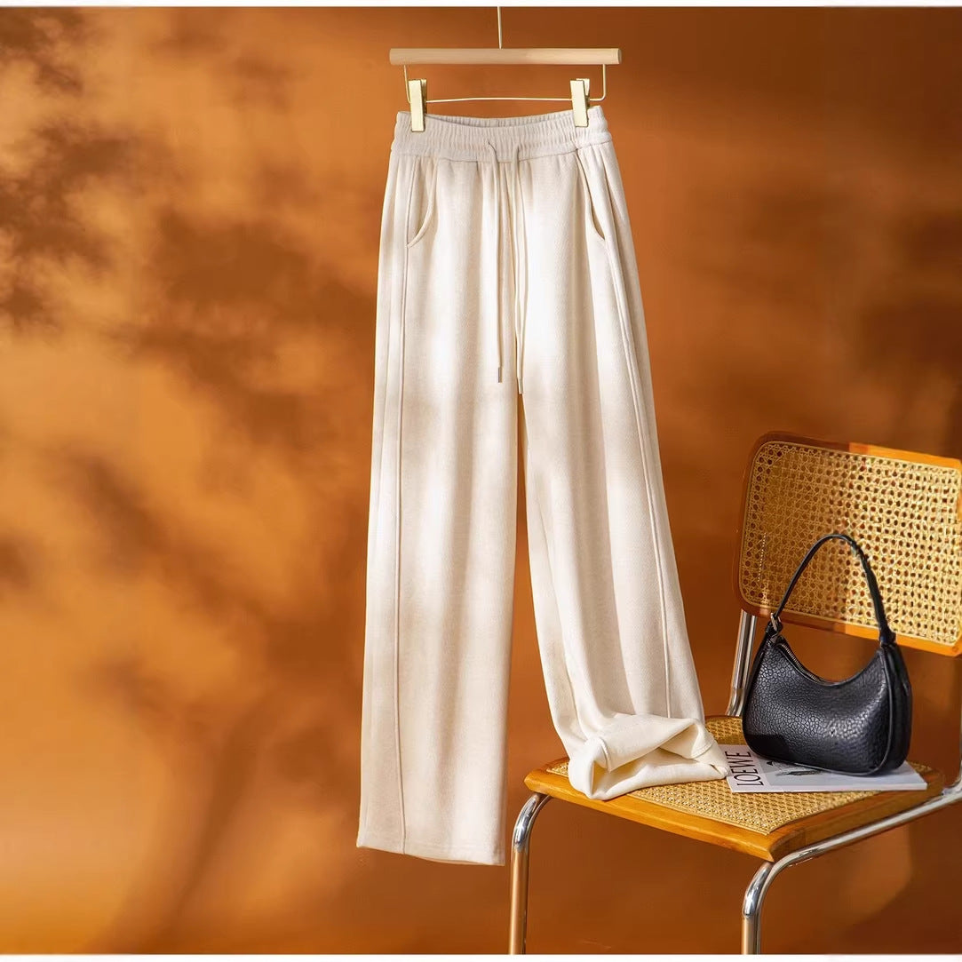 Damen Loungehose Weite Bequem Eveloria