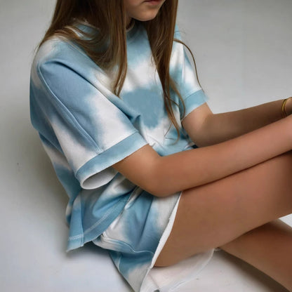 Damen Oversized T-Shirt Eveloria Bequem - Eveloria