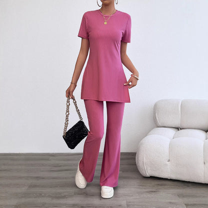 Damen Leggings-Set Weiches Oberteil Weiter Schnitt