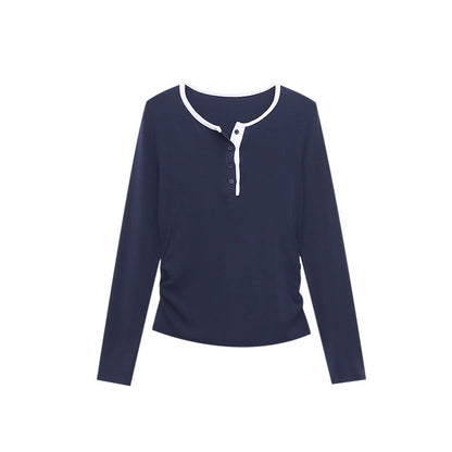 Damen Langarmshirt Weiches Material Eveloria