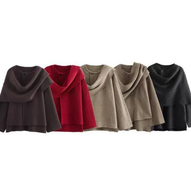 Damen Rollkragen Überjacke Elegant Geschnitten Eveloria