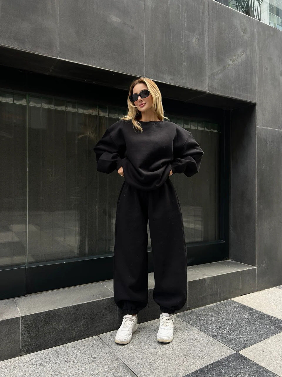 Damen Sweat-Outfit Eveloria Komfort
