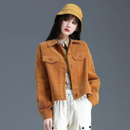 Damen Kordjacke Modern Eveloria