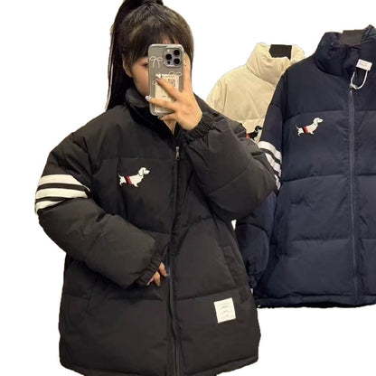Damen Oversized Winterjacke Gesteppt Eveloria