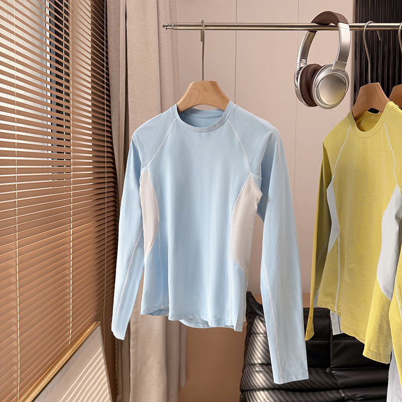 Damen Langarmshirt Sport Belüftungstechnik Eveloria