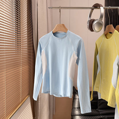 Damen Langarmshirt Sport Belüftungstechnik Eveloria