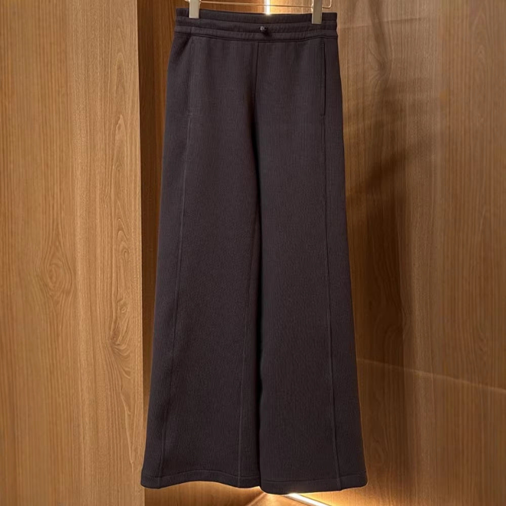 Damen Loungehose Elastisch Weit Bequem