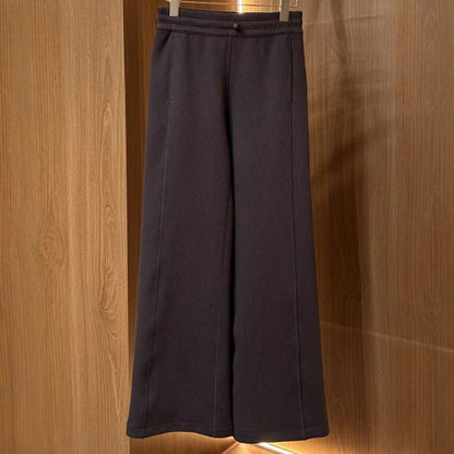 Damen Loungehose Elastisch Weit Bequem