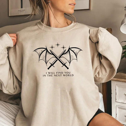 Damen Sweatshirt Grafikdesign Eveloria