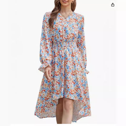Damen Blumenkleid Eveloria