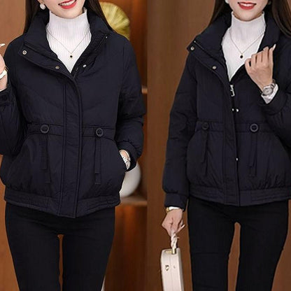 Damen Steppjacke Verstellbarer Bund Eveloria