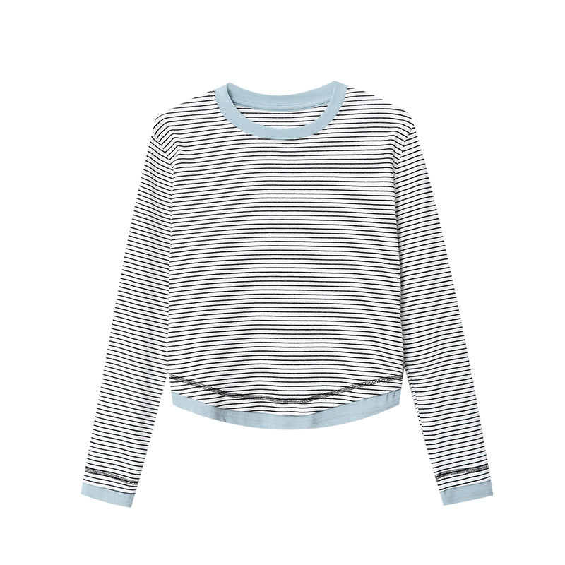 Damen Jeansjacke Lässig Mit Taschen Blau Eveloria