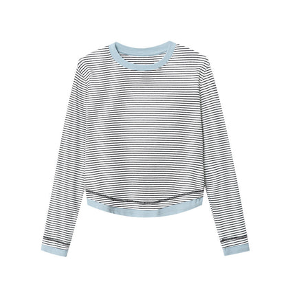 Damen Jeansjacke Lässig Mit Taschen Blau Eveloria