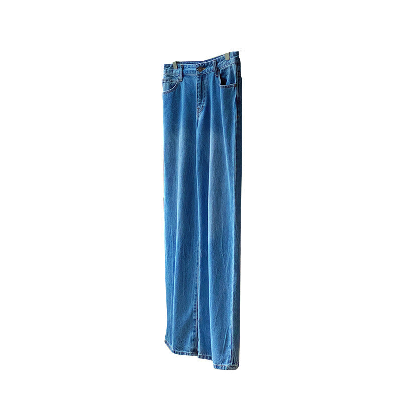 Damen Weite Jeanshose Eveloria