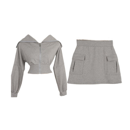 Damen Hoodie Kleid Sportlich Mit Taschen Eveloria
