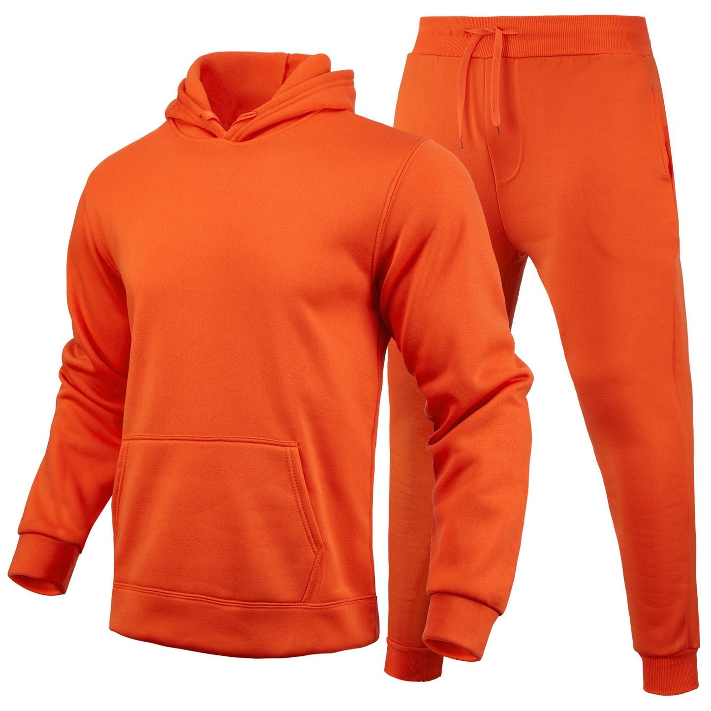 Damen Sportliches Hoodie- und Jogginghose-Set Baumwollmix Eveloria