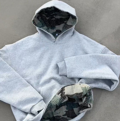 Damen Hoodie Camouflage Futter Eveloria