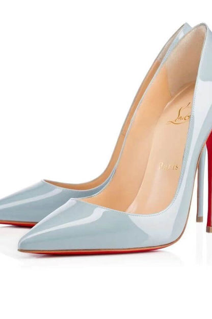 Eveloria Damen Stilettos Roter Lack
