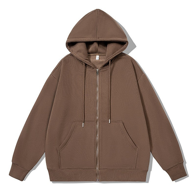 Damen Hoodie mit Taschen Weiches Innenfutter Grau Eveloria