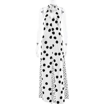 Damen Maxikleid Sommer floraler Stoff tiefes Dekolleté
