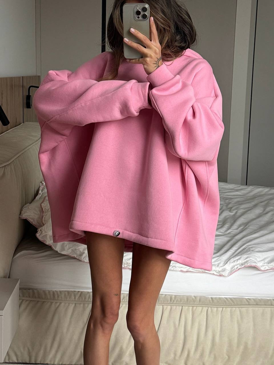 Damen Oversized Kapuzenpullover Lässiger Schnitt Eveloria