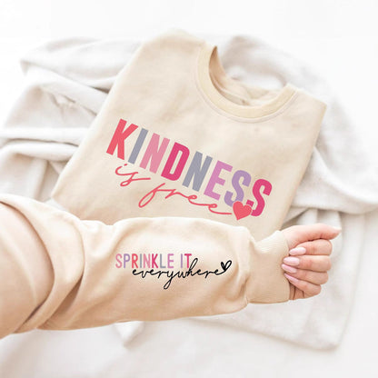 Damen Sweatshirt Inspirierender Schriftzug Gemütlich Grau Eveloria - Eveloria