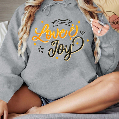 Damen Kapuzenpullover Love Joy Design