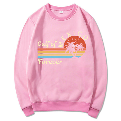 Damen Sweatshirt Tropisches Grafikdesign Modern Aufdruck