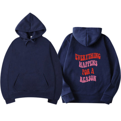 Damen Kapuzenpullover Komfortschnitt Mit Motivationszitat Grau