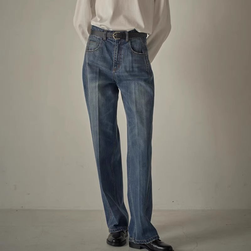 Damen Jeans Oberschenkelweite Eveloria - Eveloria