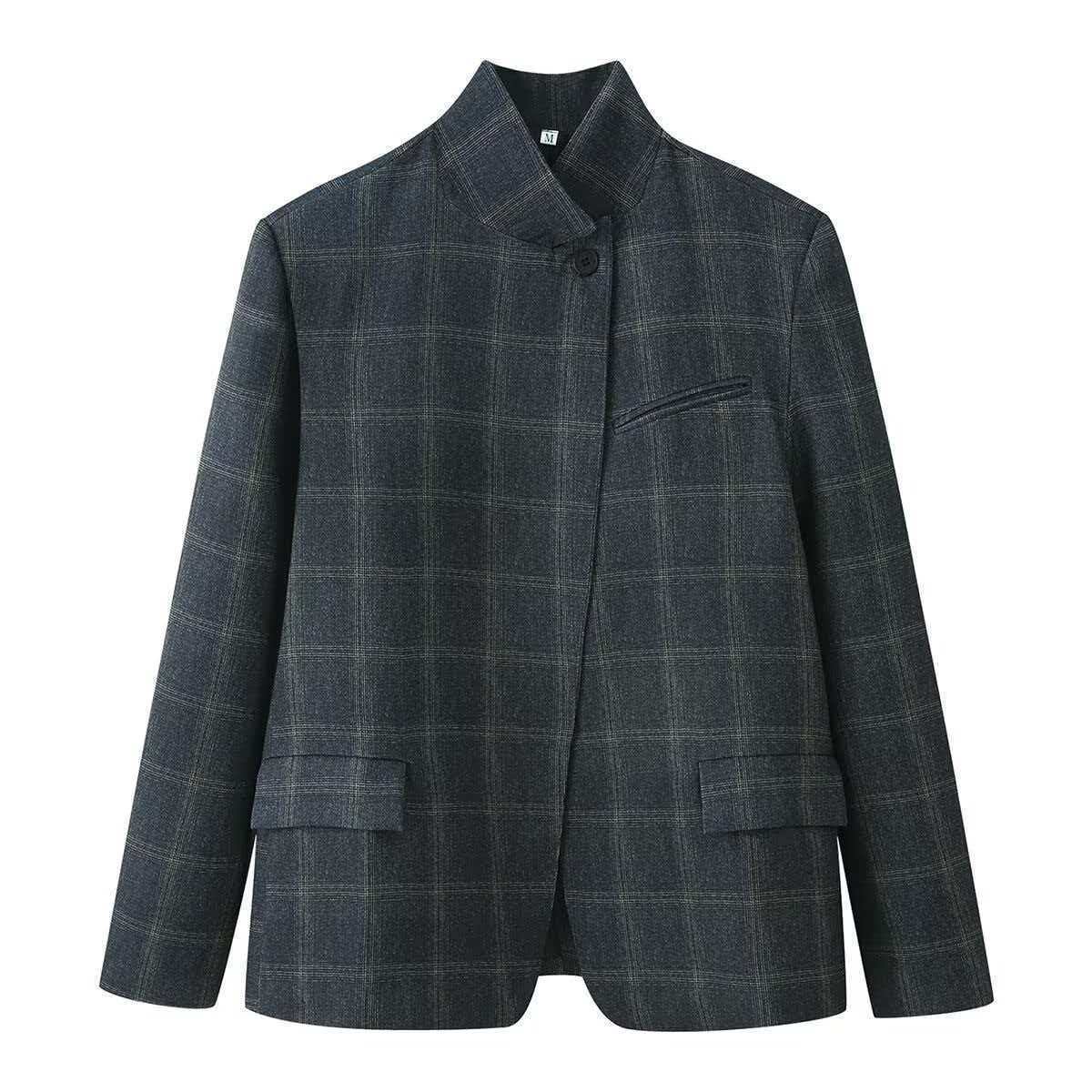 Damen Blazerjacke Kariert Eveloria