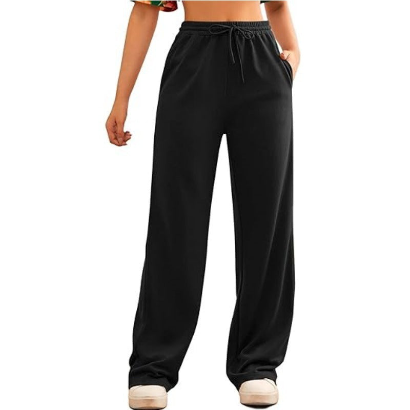Damen Sweatpants Bequem Elastisch Eveloria