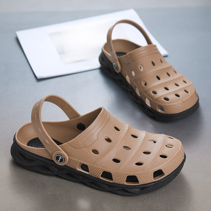 Herren Freizeitsandalen Rutschfest Atmungsaktiv Eveloria