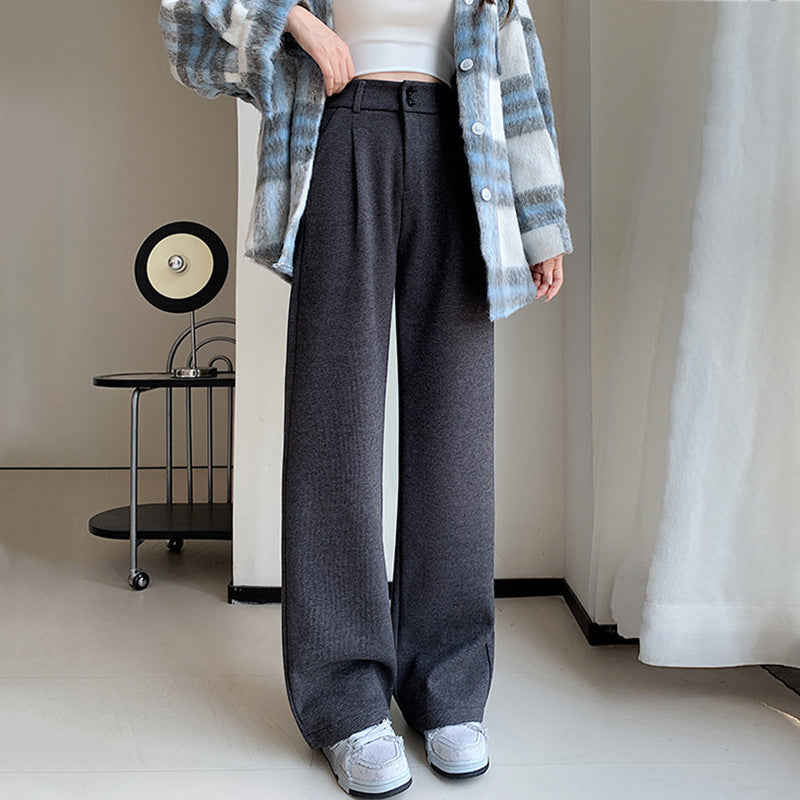 Damen Weite Bügelfaltenhose Eveloria