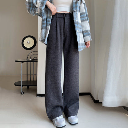 Damen Weite Bügelfaltenhose Eveloria