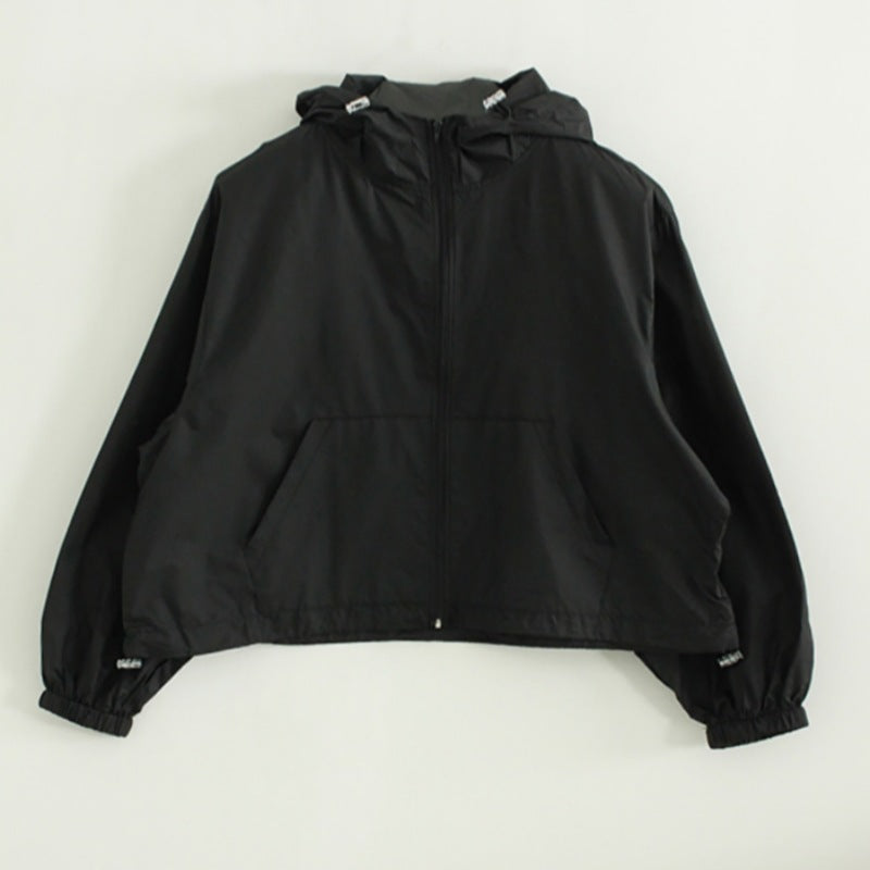 Damen Leichte Funktionsjacke Kapuze Eveloria